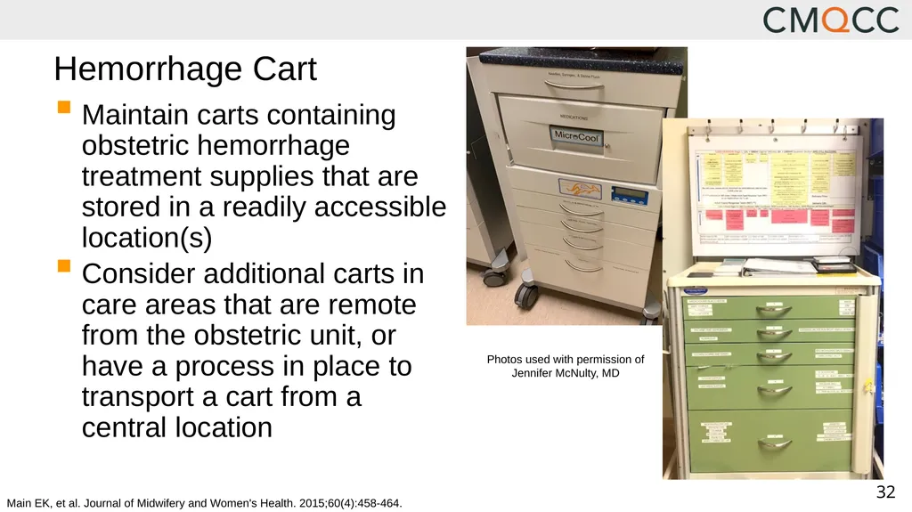 Improving Health Care Response to Obstetric - slide 32 of 70