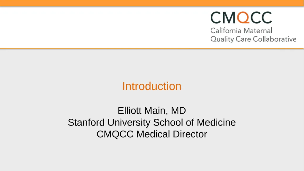Improving Health Care Response to Obstetric - slide 4 of 70