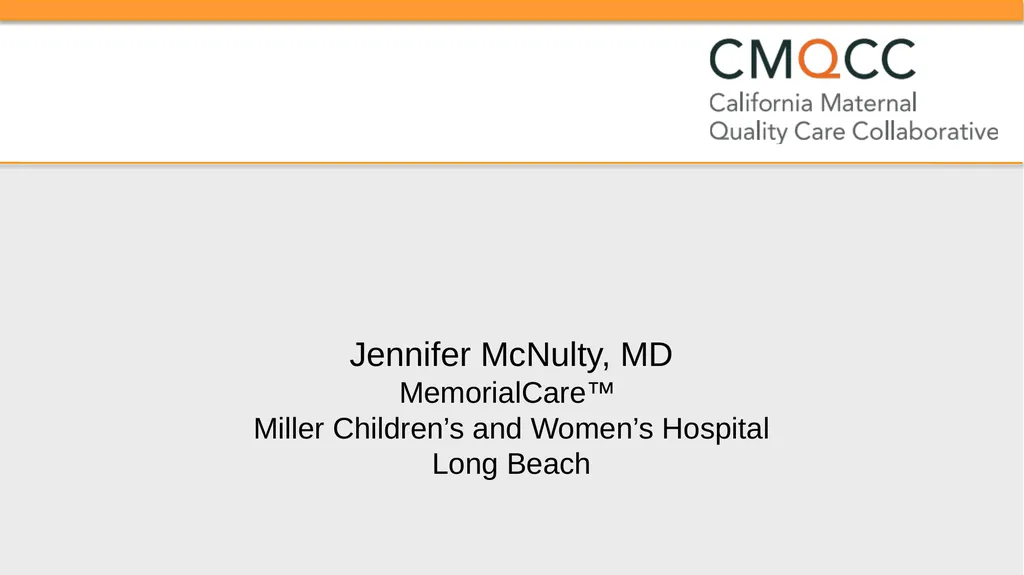 Improving Health Care Response to Obstetric - slide 26 of 70