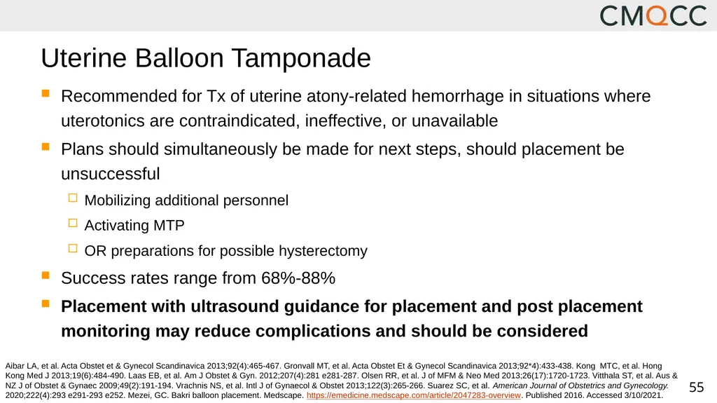 Improving Health Care Response to Obstetric - slide 55 of 70