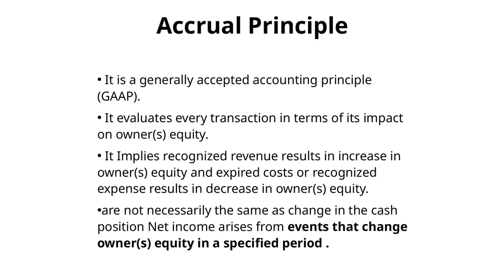 Income statement or Profit & Loss Account - slide 16 of 33