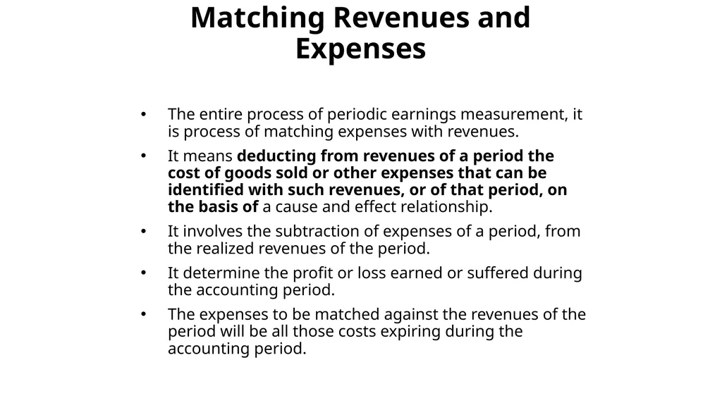 Income statement or Profit & Loss Account - slide 23 of 33