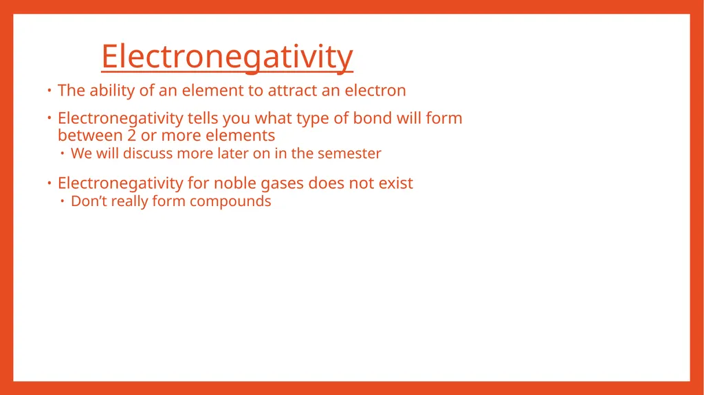 Periodic Table Trends Periodic Table Trends Follow - slide 9 of 15