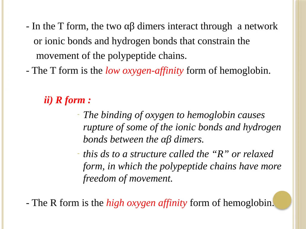 Chapter 3: Proteins Protein Biochemistry (BCH 303) - slide 72 of 107