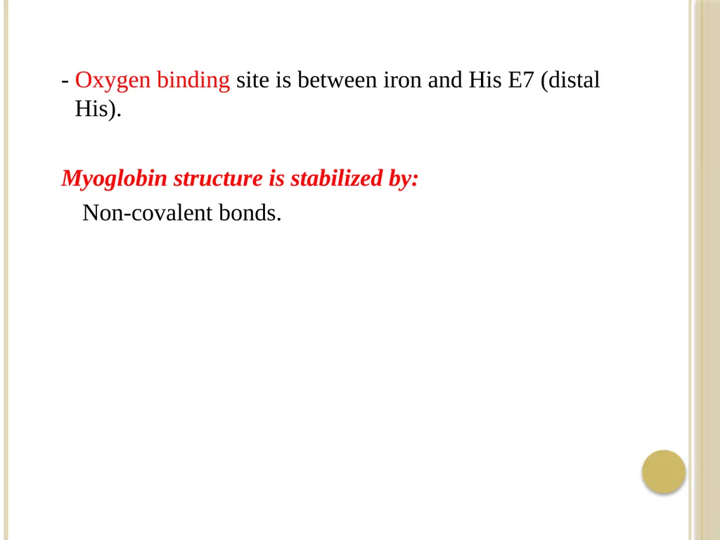 Chapter 3: Proteins Protein Biochemistry (BCH 303) - slide 64 of 107