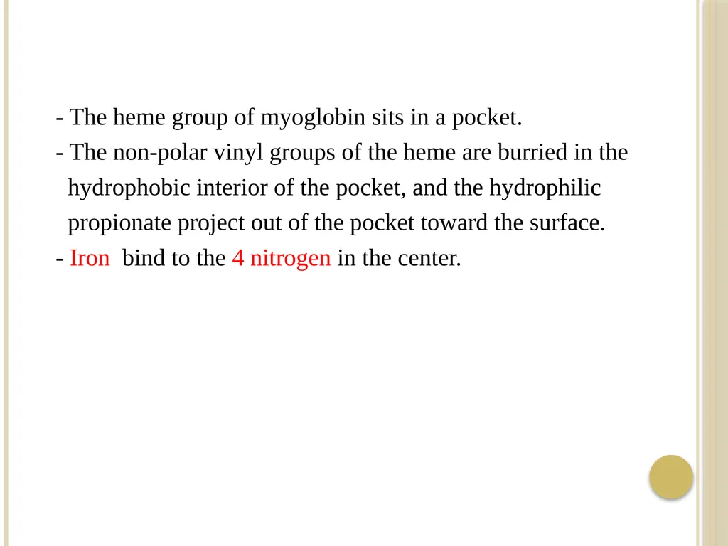 Chapter 3: Proteins Protein Biochemistry (BCH 303) - slide 62 of 107