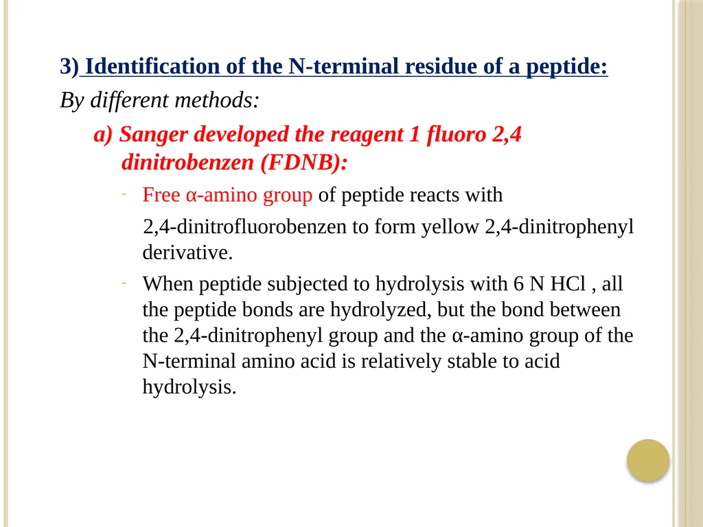 Chapter 3: Proteins Protein Biochemistry (BCH 303) - slide 87 of 107