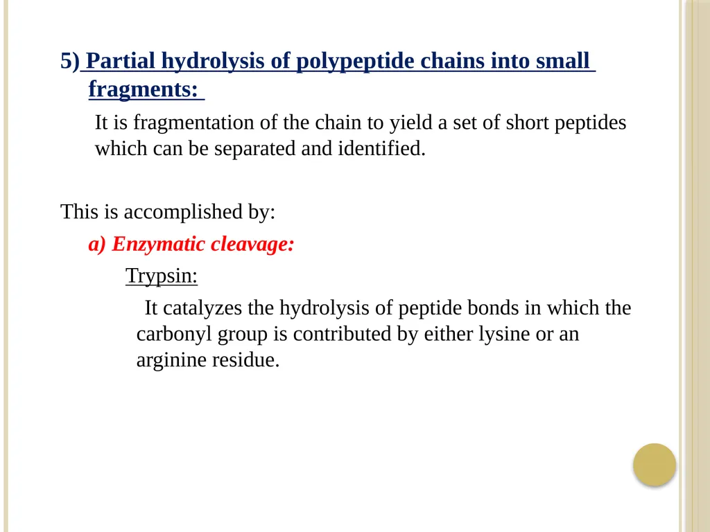 Chapter 3: Proteins Protein Biochemistry (BCH 303) - slide 95 of 107