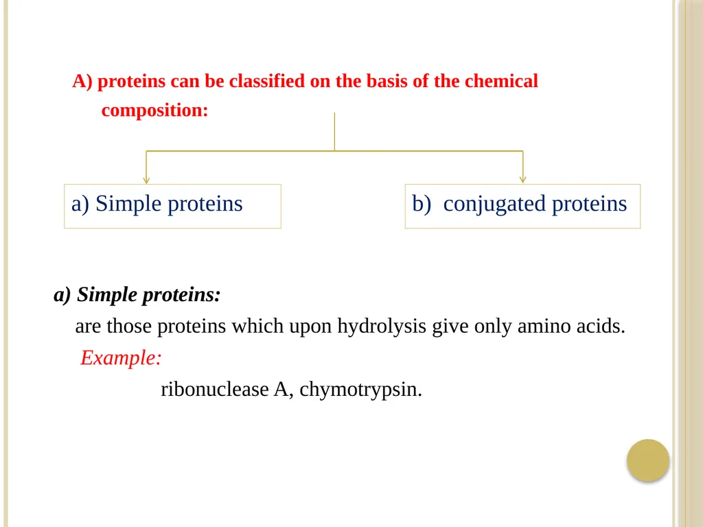 Chapter 3: Proteins Protein Biochemistry (BCH 303) - slide 5 of 107