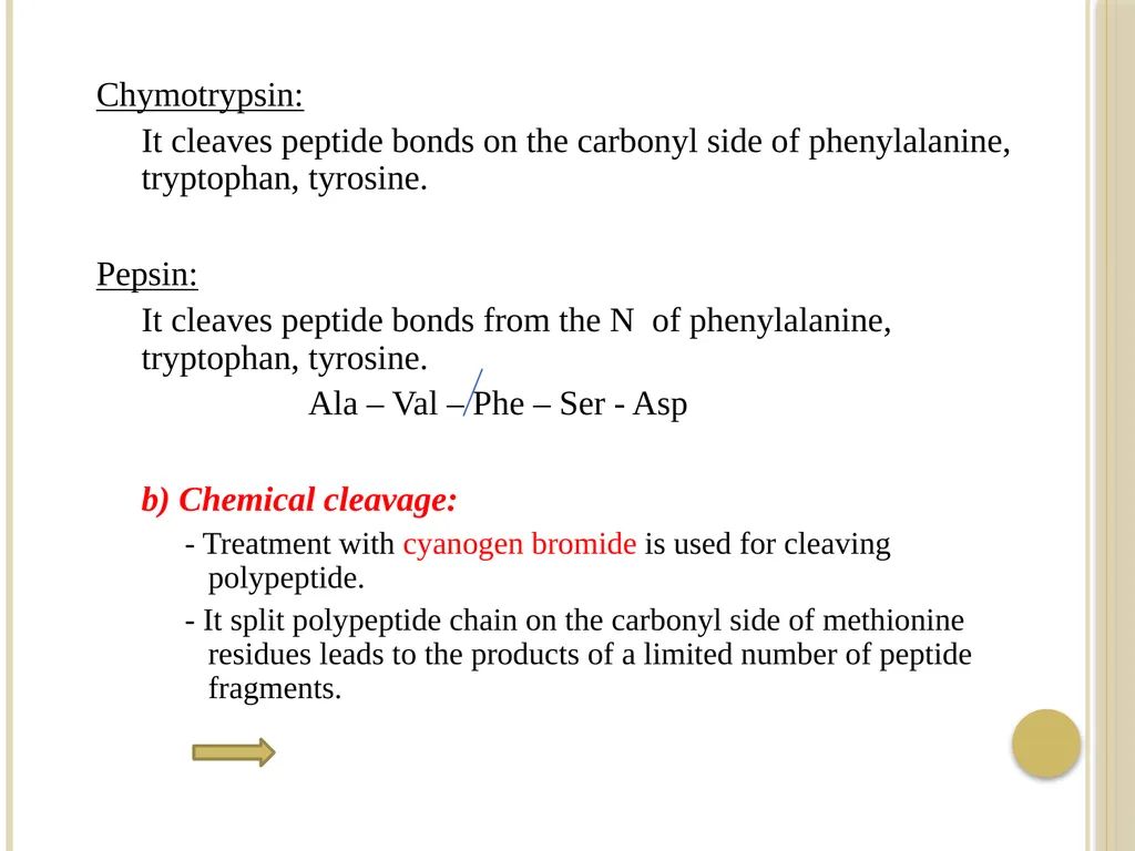 Chapter 3: Proteins Protein Biochemistry (BCH 303) - slide 96 of 107