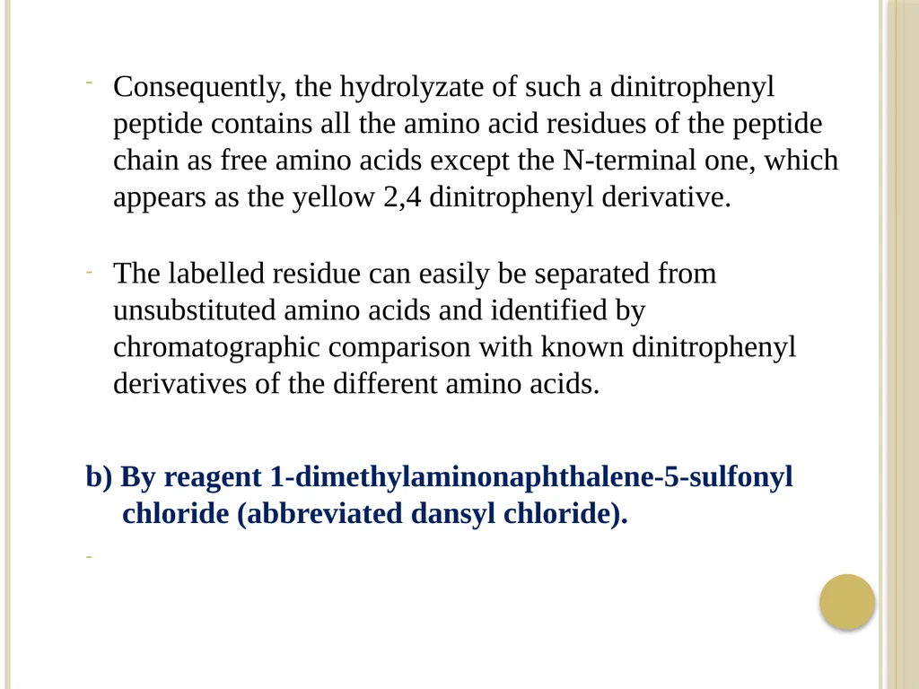 Chapter 3: Proteins Protein Biochemistry (BCH 303) - slide 88 of 107