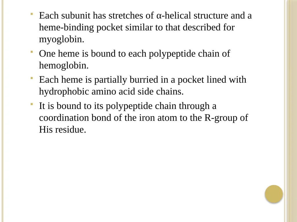 Chapter 3: Proteins Protein Biochemistry (BCH 303) - slide 69 of 107