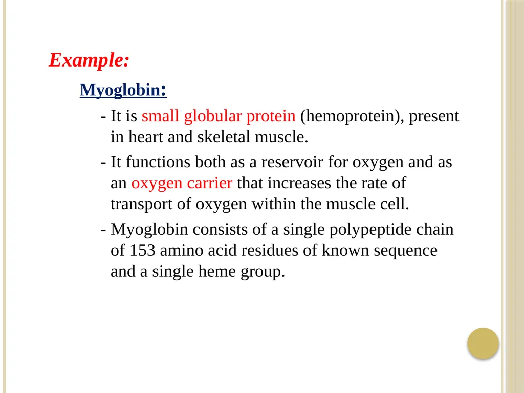 Chapter 3: Proteins Protein Biochemistry (BCH 303) - slide 55 of 107