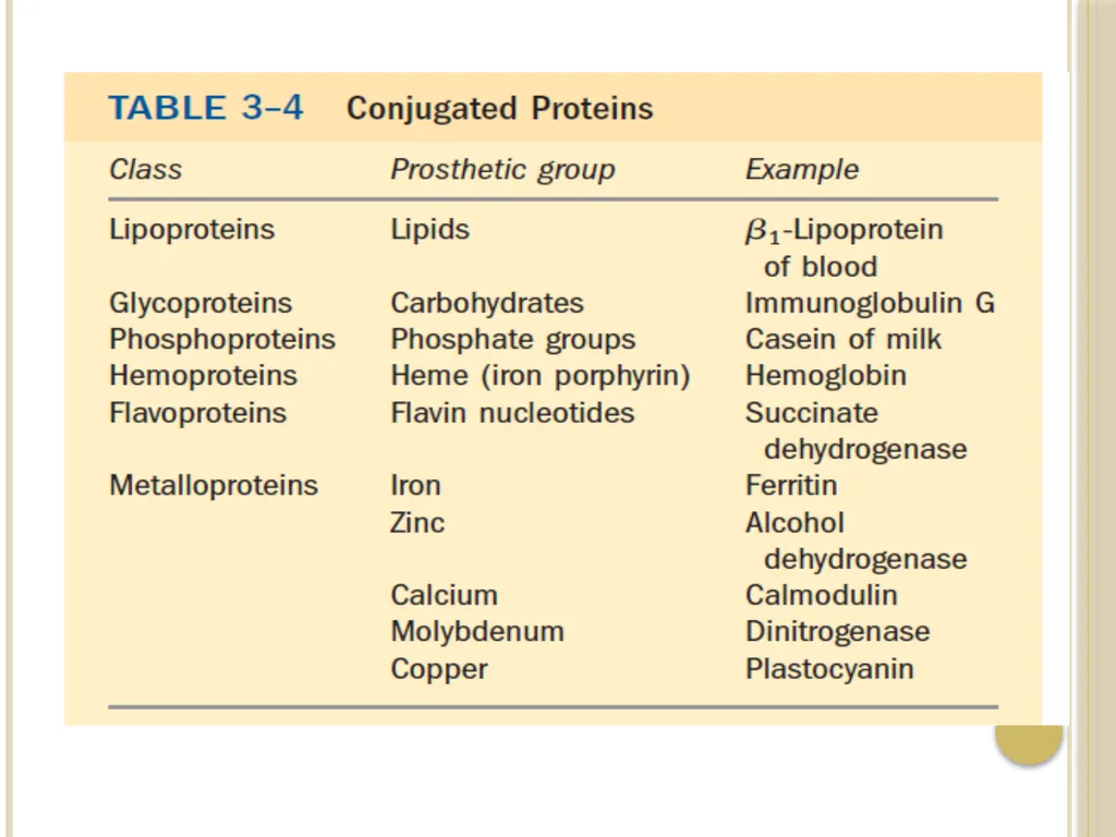 Chapter 3: Proteins Protein Biochemistry (BCH 303) - slide 7 of 107