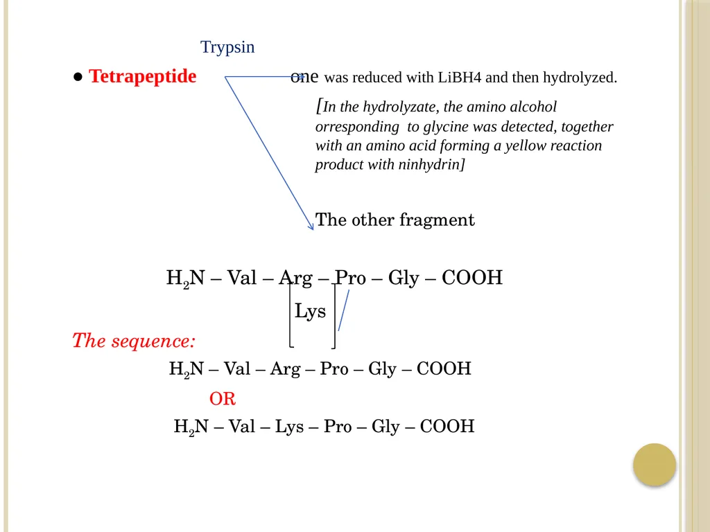 Chapter 3: Proteins Protein Biochemistry (BCH 303) - slide 106 of 107