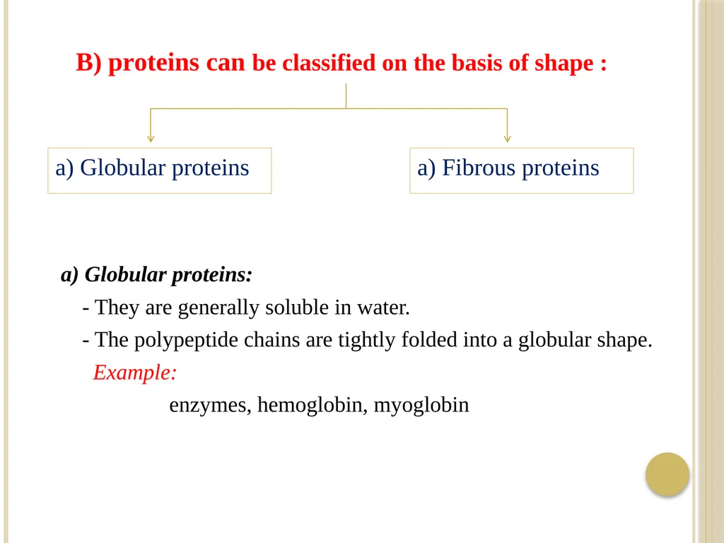 Chapter 3: Proteins Protein Biochemistry (BCH 303) - slide 8 of 107