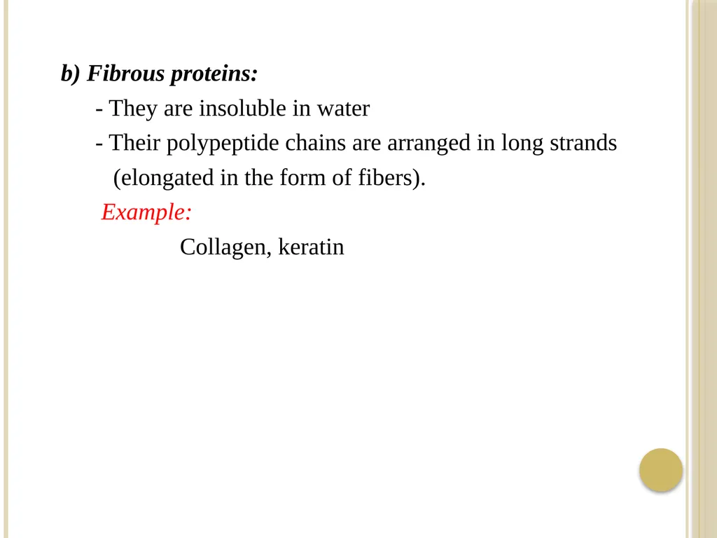 Chapter 3: Proteins Protein Biochemistry (BCH 303) - slide 9 of 107