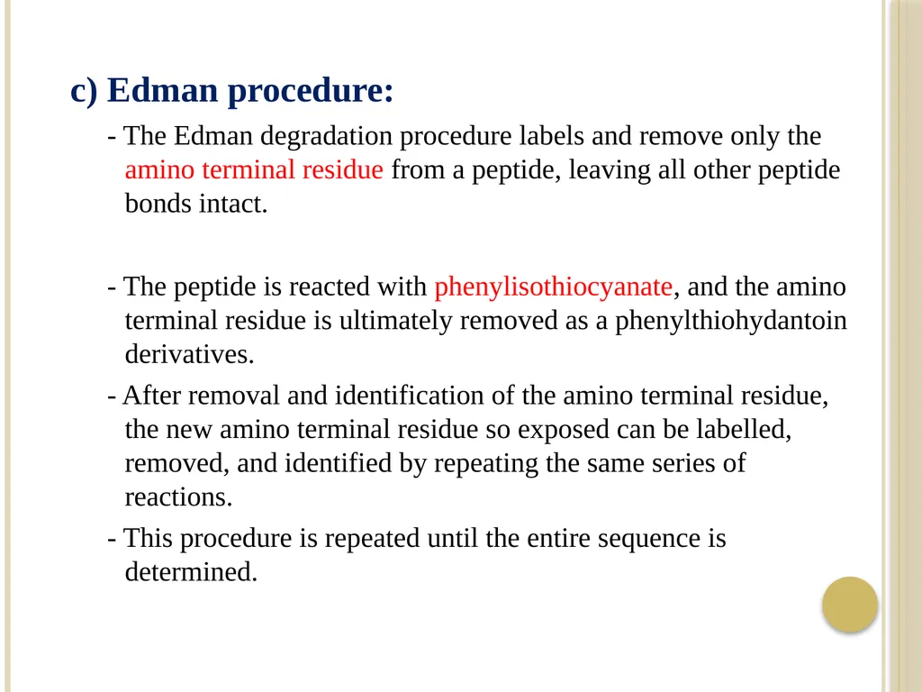 Chapter 3: Proteins Protein Biochemistry (BCH 303) - slide 91 of 107