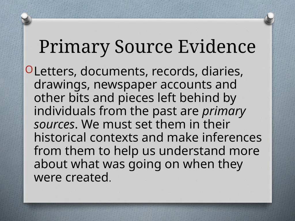 Historical Thinking Concepts This semester we will - slide 5 of 11