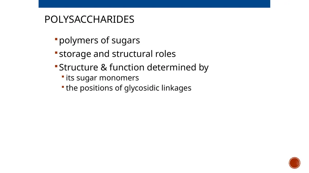 Macromolecules AP Biology 2018 Overview: The - slide 13 of 91