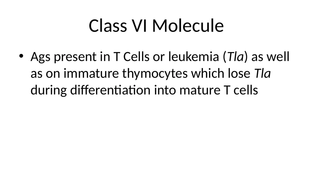 MHC Major Histocompatibility Complex Unit III - slide 16 of 19