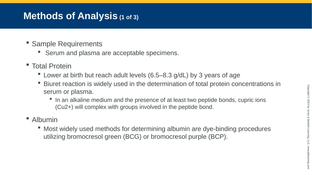 CHAPTER 6 Proteins and Heme Derivatives Learning - slide 17 of 27