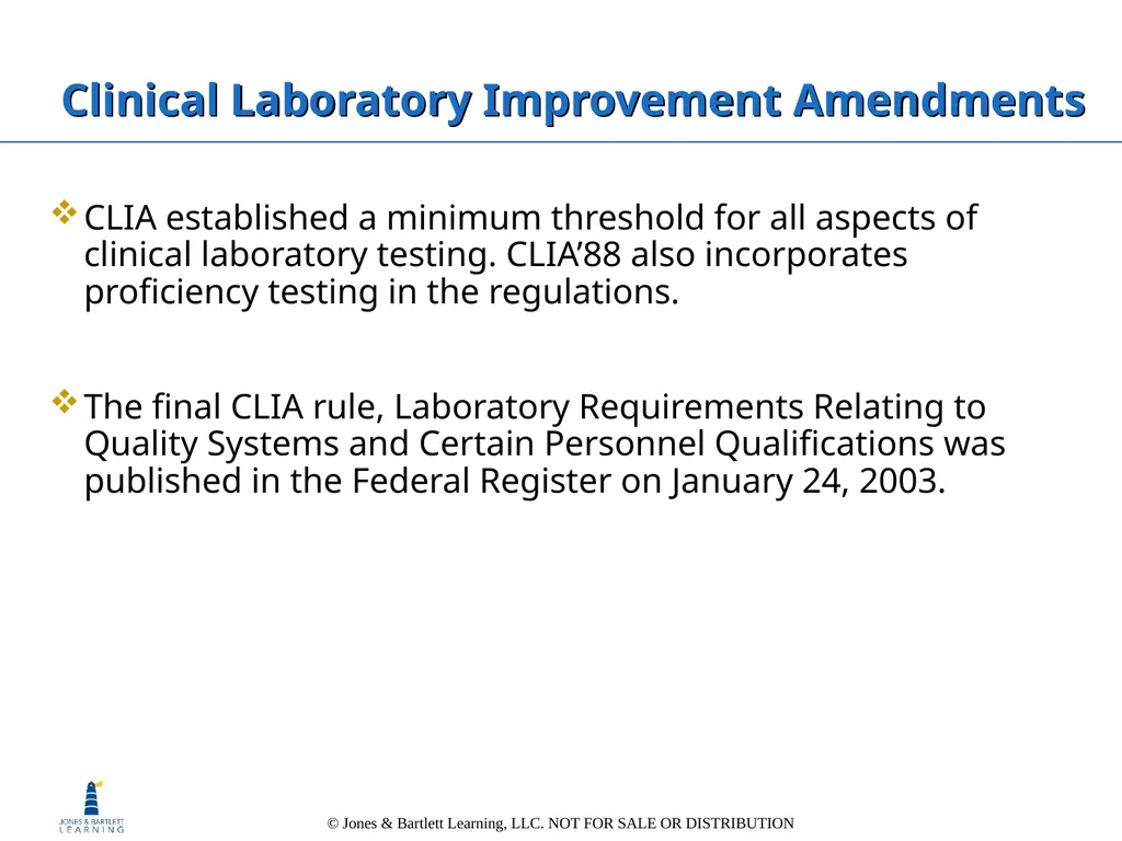 Chapter 1 Safety Practices and Quality in the - slide 29 of 44