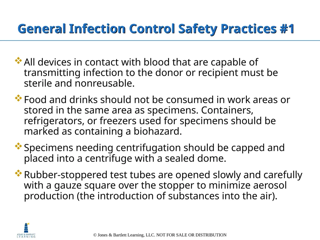 Chapter 1 Safety Practices and Quality in the - slide 22 of 44
