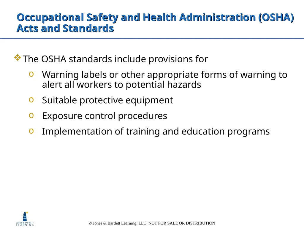 Chapter 1 Safety Practices and Quality in the - slide 9 of 44