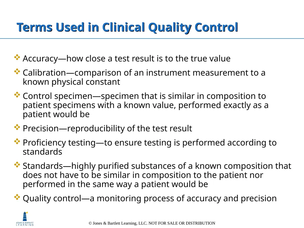Chapter 1 Safety Practices and Quality in the - slide 33 of 44
