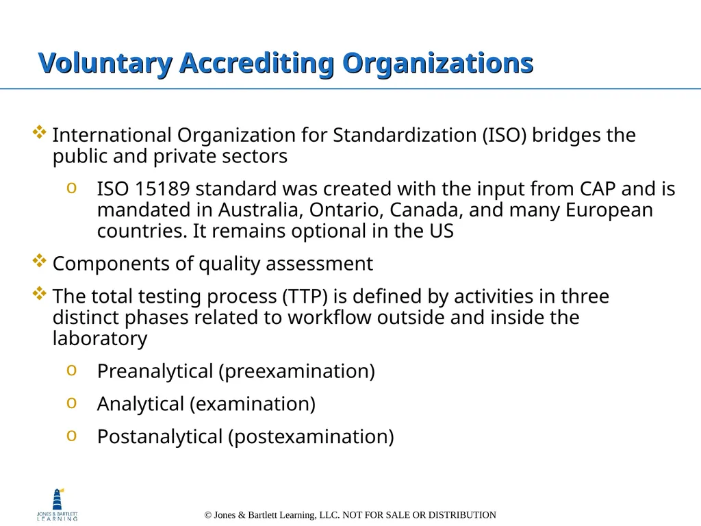 Chapter 1 Safety Practices and Quality in the - slide 30 of 44