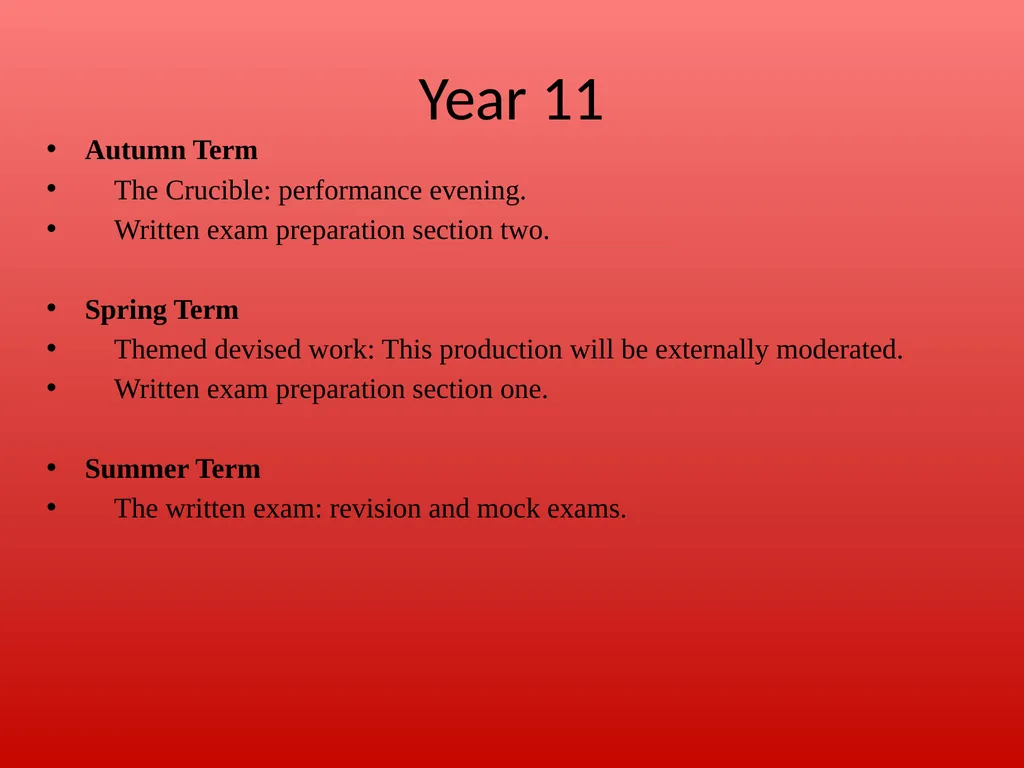 WELCOME !!!! About The Course… GCSE Drama involves - slide 7 of 11