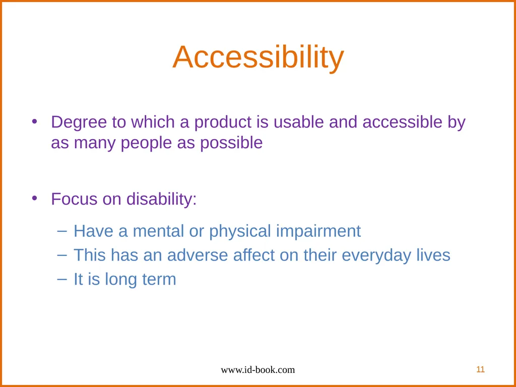 Human-Computer Interaction: Interaction Design and - slide 11 of 40