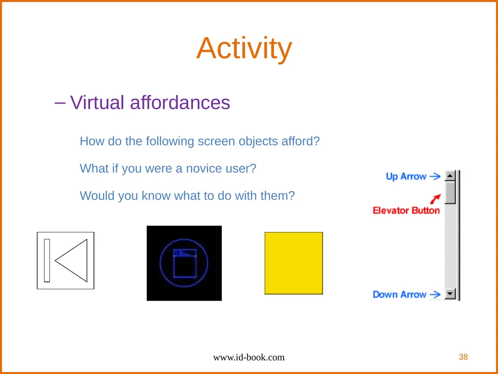 Human-Computer Interaction: Interaction Design and - slide 38 of 40