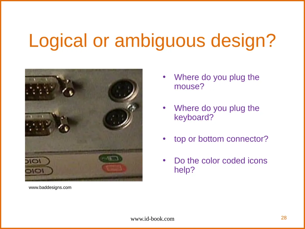 Human-Computer Interaction: Interaction Design and - slide 28 of 40