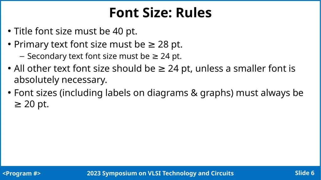Title of Presentation Presenter Name1, Coauthor - slide 6 of 23