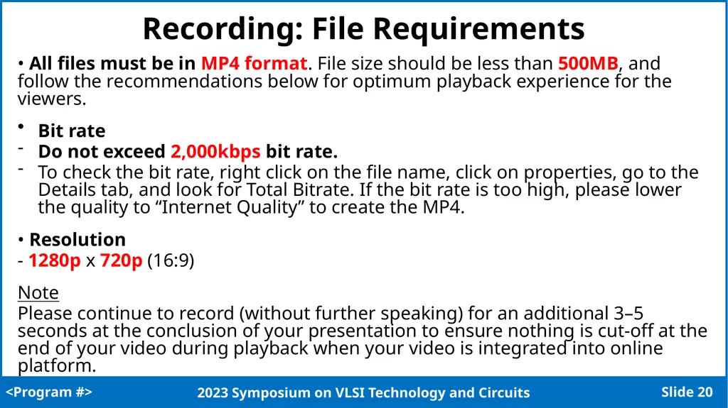 Title of Presentation Presenter Name1, Coauthor - slide 20 of 23