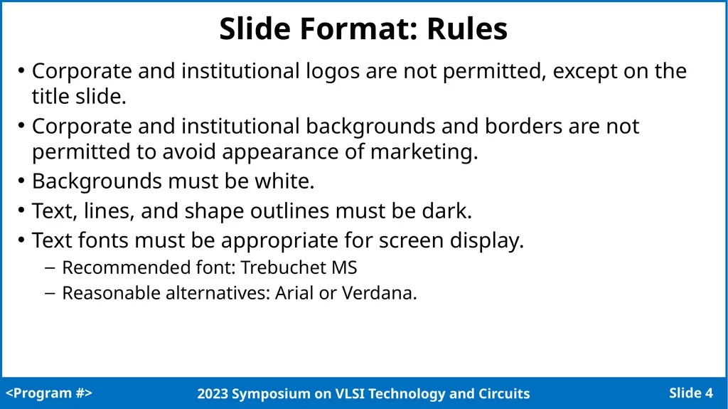 Title of Presentation Presenter Name1, Coauthor - slide 4 of 23