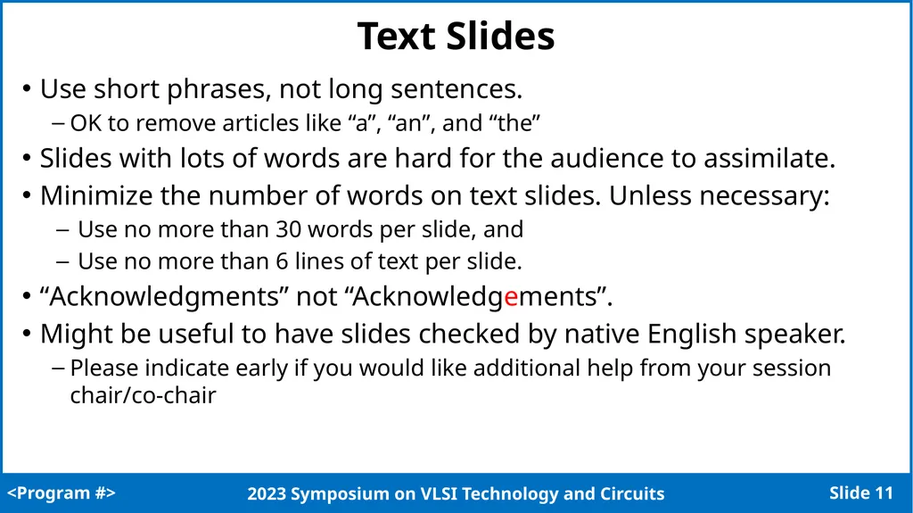 Title of Presentation Presenter Name1, Coauthor - slide 11 of 23