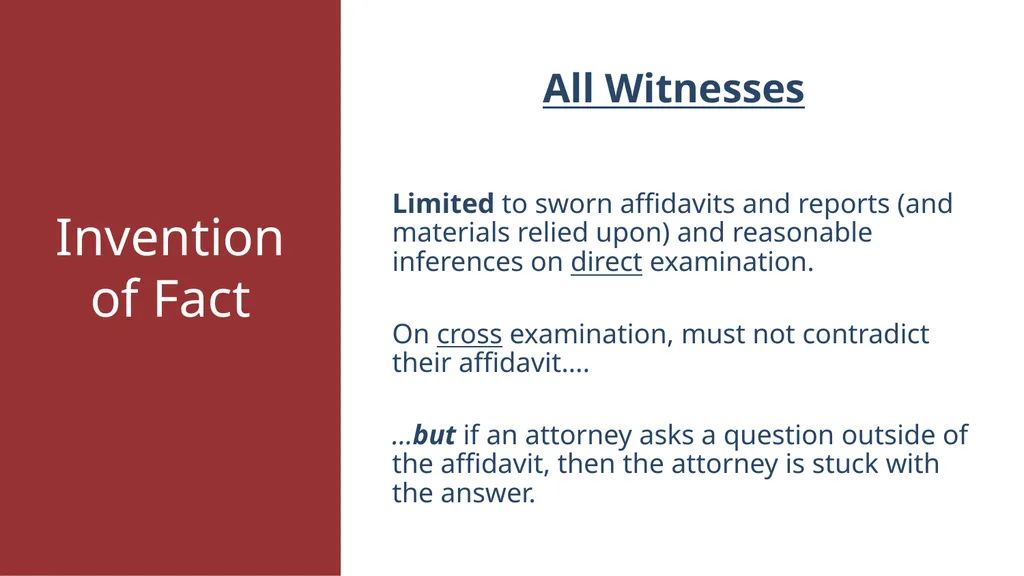 AGENDA Trial Structure Timekeeping & Other Rules - slide 23 of 34