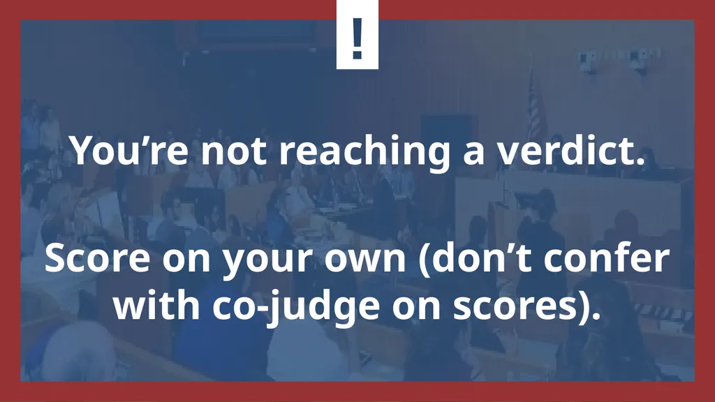 AGENDA Trial Structure Timekeeping & Other Rules - slide 18 of 34