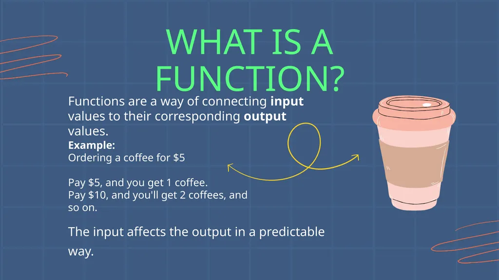 FUNCTIONS LESSON Mathematics Lesson or Middle - slide 7 of 16