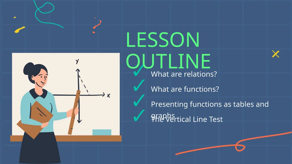 FUNCTIONS LESSON Mathematics Lesson or Middle - slide 2 of 16