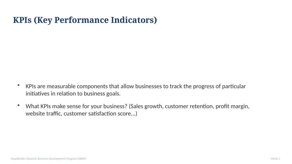 WEEK 1 — The VSI Model: Vision, Strategy, - slide 23 of 35