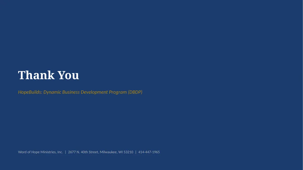 WEEK 1 — The VSI Model: Vision, Strategy, - slide 35 of 35