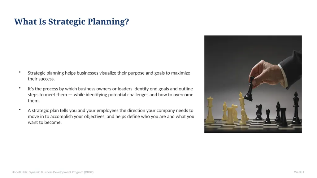 WEEK 1 — The VSI Model: Vision, Strategy, - slide 17 of 35