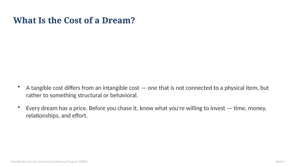 WEEK 1 — The VSI Model: Vision, Strategy, - slide 5 of 35