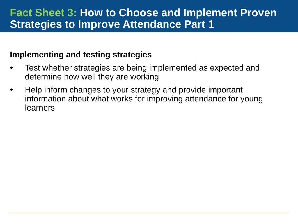 Go-Learn-Grow A Toolkit for Improving Attendance - slide 18 of 26