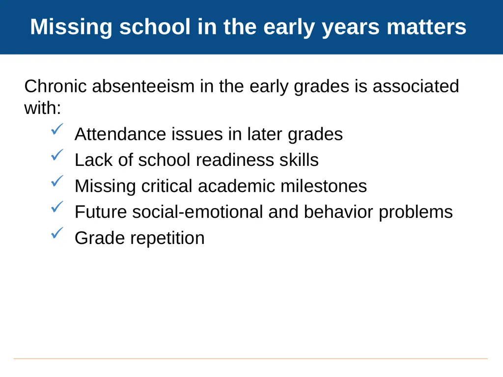 Go-Learn-Grow A Toolkit for Improving Attendance - slide 5 of 26