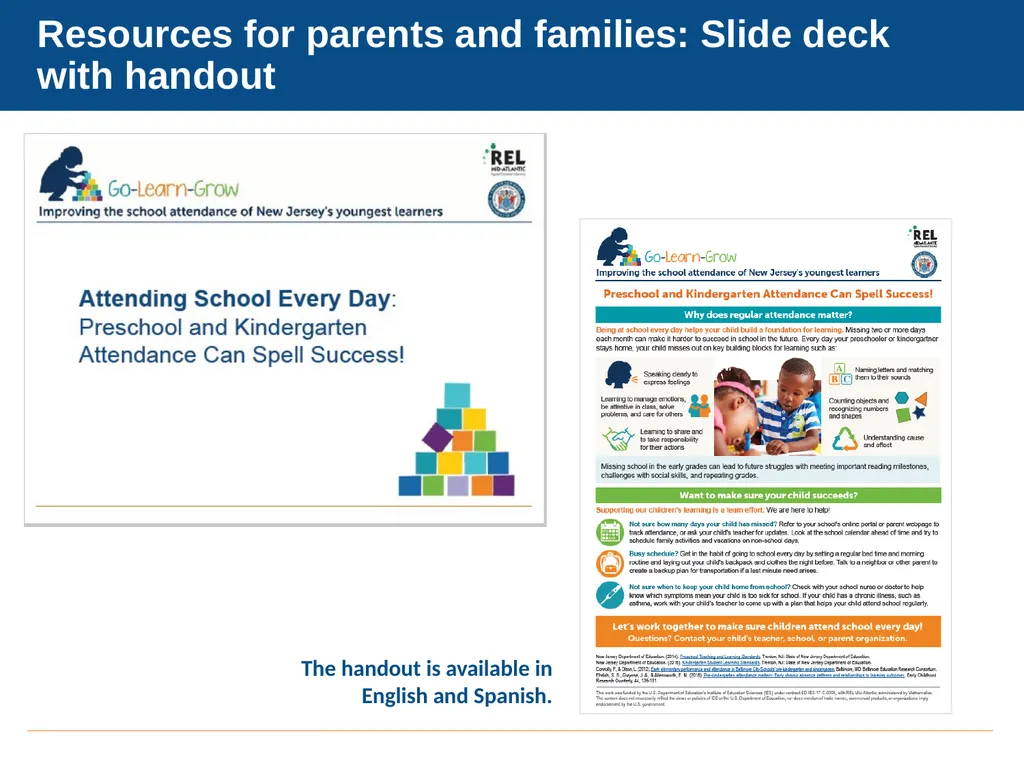 Go-Learn-Grow A Toolkit for Improving Attendance - slide 22 of 26